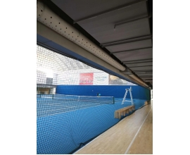 上海布风管应用在体育馆